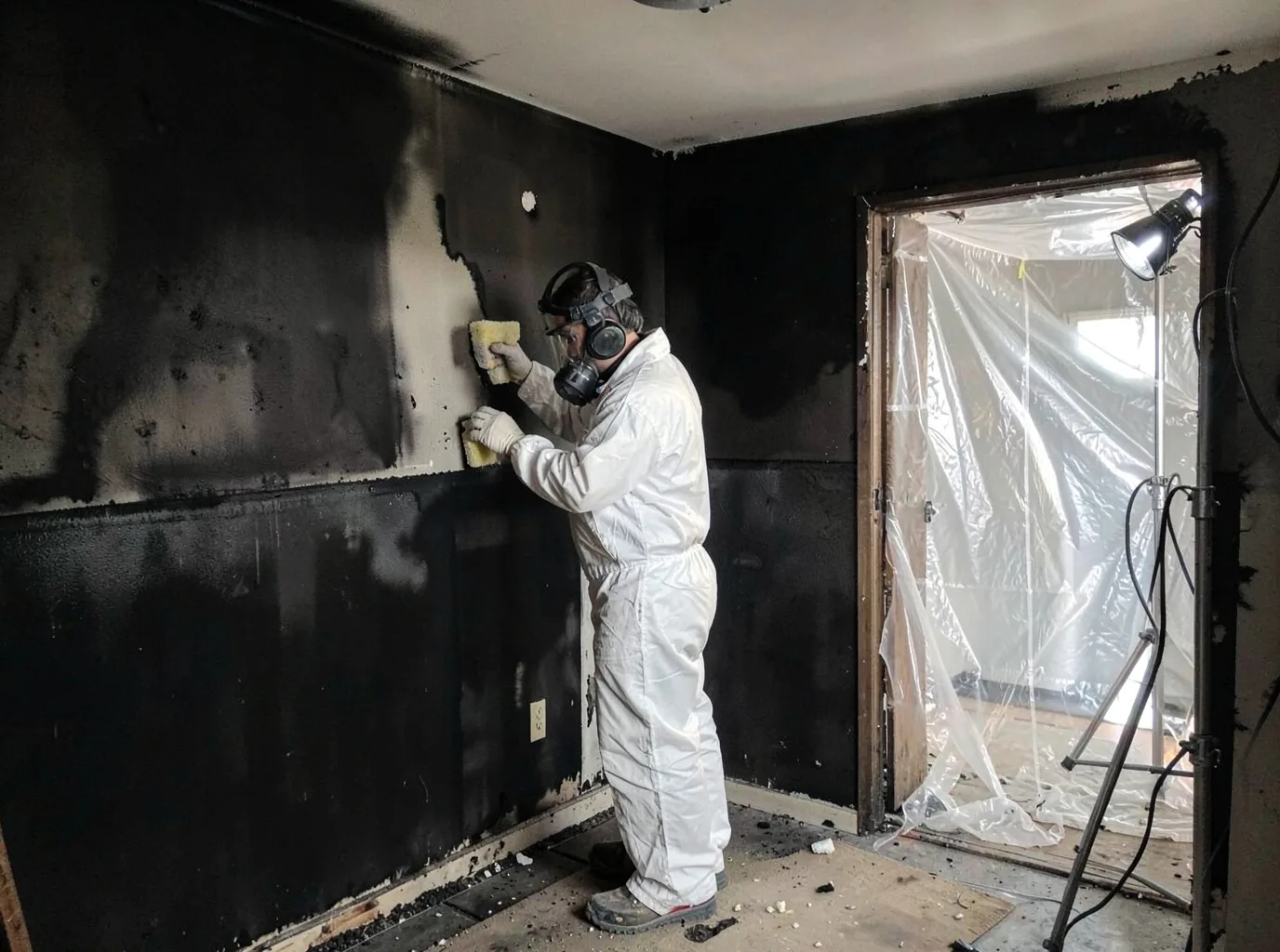 Fire Damage Restoration company in Melcher Dallas, IA